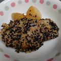 futamyu's cooksnap of when they made 真あじの胡麻揚げ.