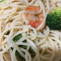 マスカル12's cooksnap of when they made 海老とブロッコリーとエリンギのパスタ.