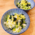 mikko6's cooksnap of when they made 火を使わず簡単☆白菜とわかめナムル.