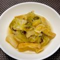 ☆あいちゃん's cooksnap of when they made 超時短なお惣菜☆白菜とお揚げの炊いたん.