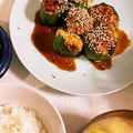 mack♪♪♪'s cooksnap of when they made 簡単！ピーマンの肉詰め.