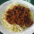 しおとも's cooksnap of when they made トマトケチャップで簡単ミートソース♪.