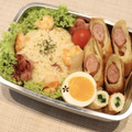 kayokota's cooksnap of when they made 粗挽きウインナーとチーズの簡単春巻き.