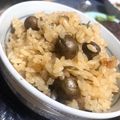 ぴのさんさん's cooksnap of when they made 秋の味覚♪　むかご＆塩昆布の炊き込みご飯.