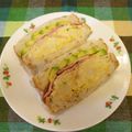 龍青空ママ's cooksnap of when they made おひとりさまのポテサラリメイクサンド.