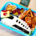 ミニcooking's cooksnap of when they made 簡単☆新幹線キャラ弁.