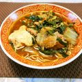 アイリッシュショコラ's cooksnap of when they made 一人ご飯に♪プデチゲ風ラーメン.