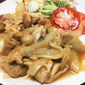 フジぽん's cooksnap of when they made 鶏もも肉と玉ねぎの生姜焼き♪.