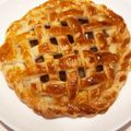 ツルたん☆'s cooksnap of when they made 超簡単☆パイ皿なしで丸型アップルパイ.