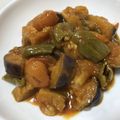 スイートマルベリー's cooksnap of when they made 鶏もも肉・なす・ピーマン簡単ラタトゥイユ.
