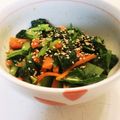 クックE662AA☆'s cooksnap of when they made 小松菜と人参のナムル☆.