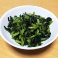 しろくまゆ♪'s cooksnap of when they made 大根の葉炒め煮.