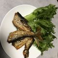 クックYXRXEU☆'s cooksnap of when they made 鯵、カマス、フッコ、サッパ、はぜの唐揚げ.