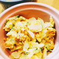 かわゆう1211's cooksnap of when they made とても簡単！白菜のチーズ卵とじ.