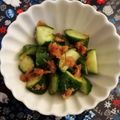 ☆hikonyan☆'s cooksnap of when they made きゅうりのかつお梅肉和え.
