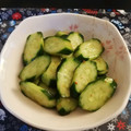 ☆hikonyan☆'s cooksnap of when they made 超簡単！きゅうりの中華風漬物.