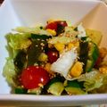 よりぴっぴ's cooksnap of when they made 簡単★角切りトマトとワカメの歯応えサラダ.