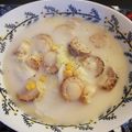 ☆hikonyan☆'s cooksnap of when they made ベビーホタテと白菜の和風チャウダー.