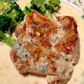 CHICHI☆PAY's cooksnap of when they made 鶏肉のソテー〜ゴルゴンゾーラソース〜.