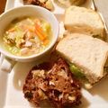 ame-ikuru's cooksnap of when they made ☆サッと一品☆キャベツとムネ肉のスープ.