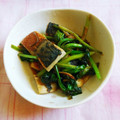 ﾁｲﾁｬﾝﾏﾏ's cooksnap of when they made ☆ご飯に合うよ♪さばと小松菜の生姜炒め☆.