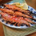 お山のエイ's cooksnap of when they made 赤海老の塩焼き.