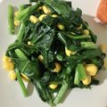 クックYS50's cooksnap of when they made ☆ほうれん草のバターソテー☆付け合せに.
