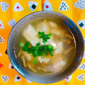チョコ♡モチ's cooksnap of when they made なめこと豆腐の簡単★中華風スープ.