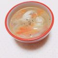 まあまま☆0403's cooksnap of when they made 鶏のスープ♪.