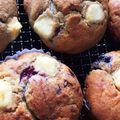 spitze's cooksnap of when they made HMで簡単！ブルーベリーのマフィン.
