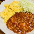 カフェ店員M子's cooksnap of when they made 簡単♪ふわふわ卵のえびチリ.