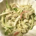 sjhappy's cooksnap of when they made きゅうりとキャベツ、ちくわのサラダ.