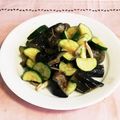 nana_tenjo's cooksnap of when they made ナスとズッキーニのとろけるチーズ炒め.