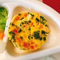 miya☆miki's cooksnap of when they made 離乳食中期〜レンジでまんまるオムレツ.