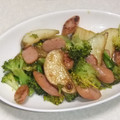 きらり流れ星's cooksnap of when they made じゃがいもとウィンナーのコンソメ炒め.