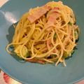 北のデビル。's cooksnap of when they made 子供のリクで☆アボカドのクリーミーパスタ.