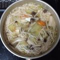 クック5TEFD9☆'s cooksnap of when they made キャベツとえのきと豆腐のお味噌汁*･.
