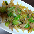 ゆなほむcrea's cooksnap of when they made レタスと牛肉の醤油炒め.
