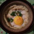 inLondon's cooksnap of when they made エッグスラット風のココットカマン.