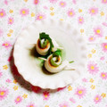 カレンガール's cooksnap of when they made くるくる☆ちくわシソ巻き.