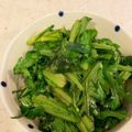 やんゆたこ's cooksnap of when they made 簡単❤︎美味しい春菊のやみつきサラダ.