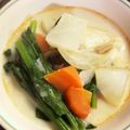 matoryotan's cooksnap of when they made 鮭とほうれん草の豆乳スープ.