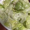 ＊chi〜ko＊'s cooksnap of when they made 旨旨レタスの胡麻マヨサラダ.