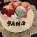 イントラたっきー's cooksnap of when they made レア＆ニューヨーク2層のチーズケーキ.
