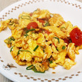 ＭＩＬＵ's cooksnap of when they made 【中華定番】トマト玉子炒め.