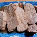 チョコ♪ミント's cooksnap of when they made レンジでヘルシー！豚肉のハム風生姜煮.