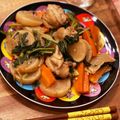 おんぷちゃん☆'s cooksnap of when they made カブと鶏肉のバター醤油炒め.