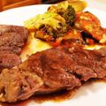 ダッフィーニーうに's cooksnap of when they made 志麻さんのワインソース参照！牛ステーキ.