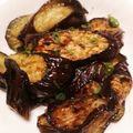 ellie21's cooksnap of when they made ナスの生姜焼き.