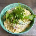 ebipeco's cooksnap of when they made フライパンひとつで☆和風クリームパスタ.